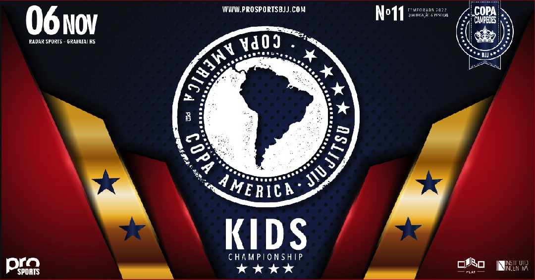 COPA AMERICA KIDS DE JIU-JITSU 11 - ETAPA